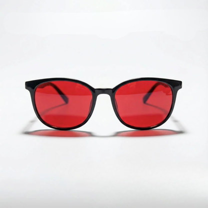 Aurévia | Lunettes à verres rouges anti-lumière bleue